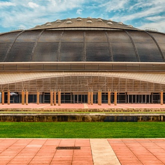 Palau de Sant Jordi. Barcelona.