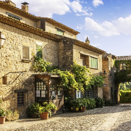 Peratallada, em Girona (Catalunha)