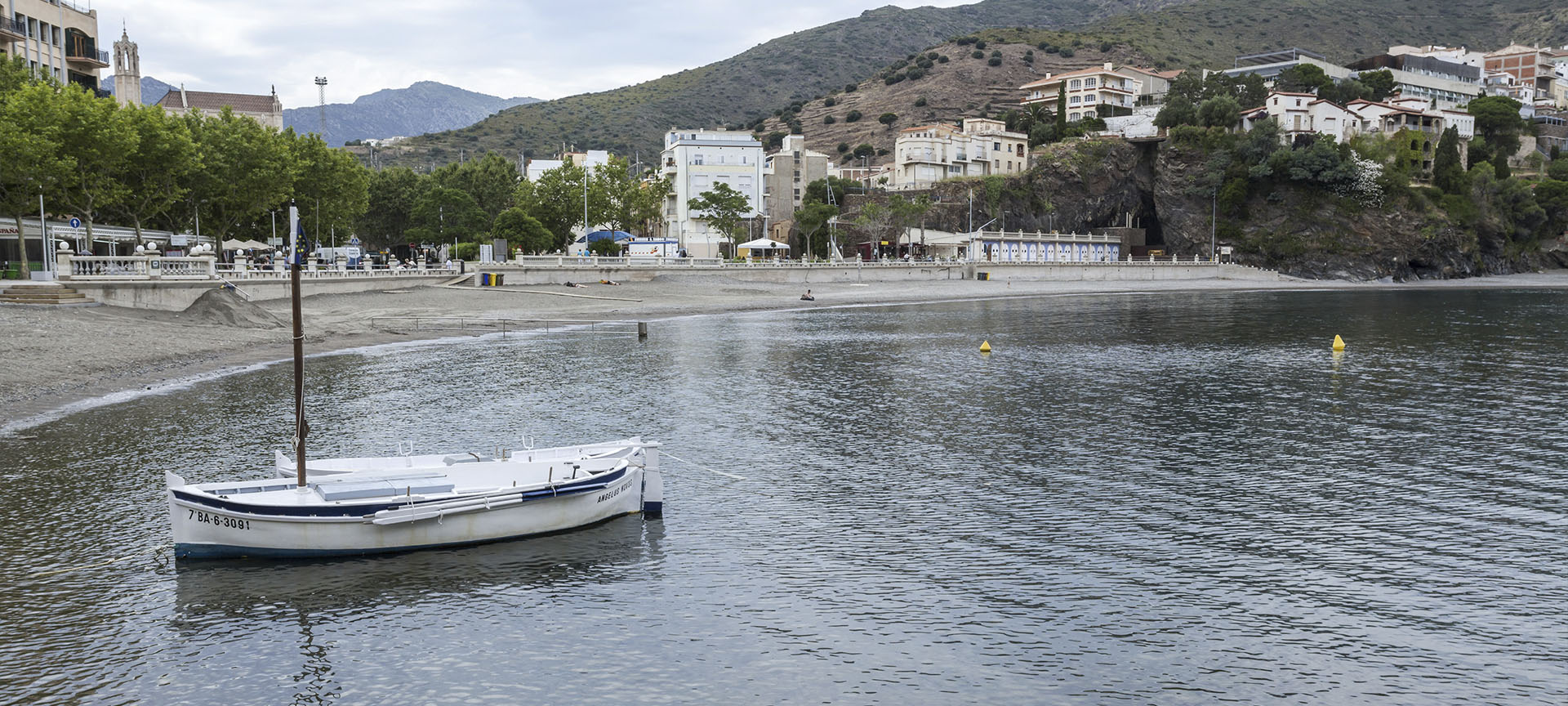 Portbou in Girona (Catalonia)
