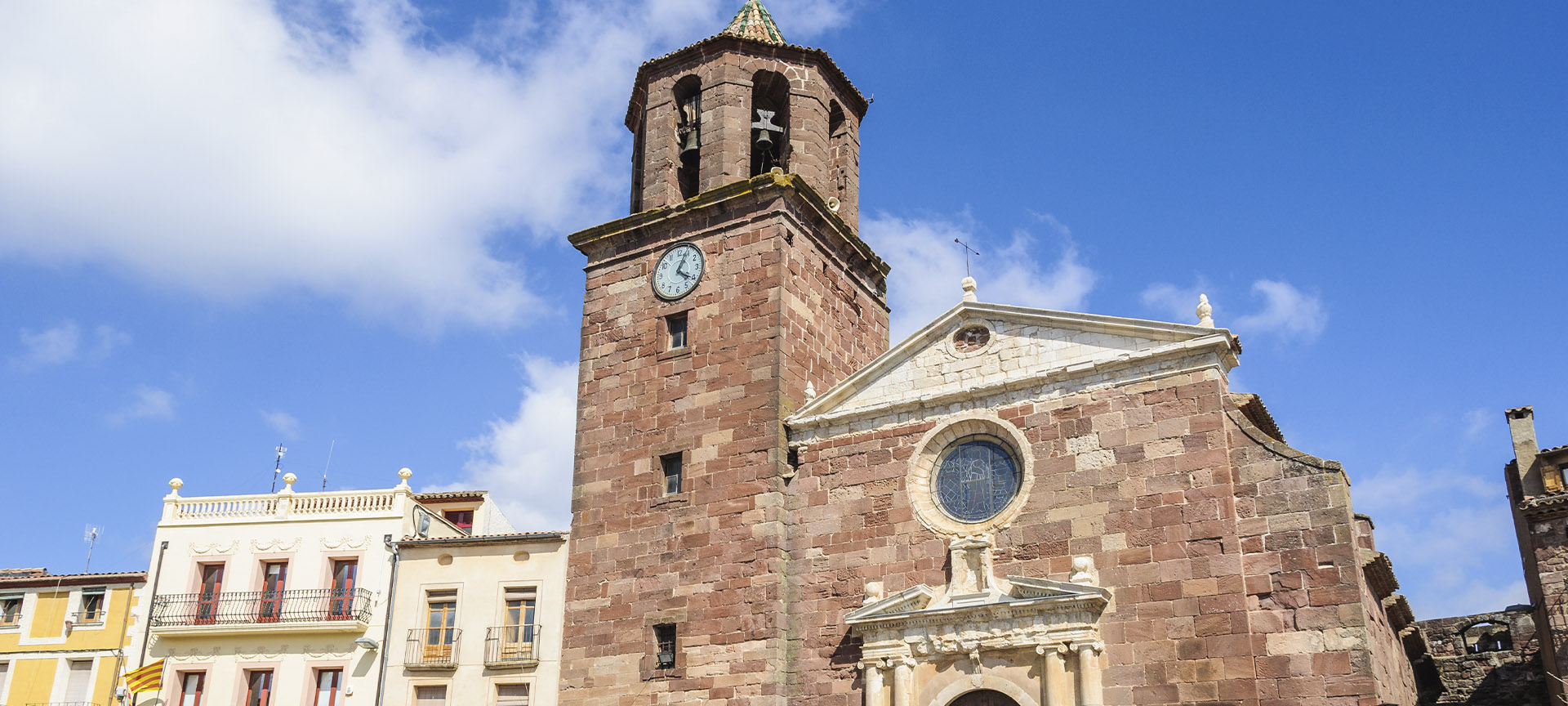 Church of Santa María in Prades (Tarragona, Catalonia)