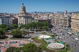Place de Catalunya. Barcelone