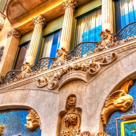 Casa Lleó Morera in Paseo de Gràcia, Barcellona Casa Lleó Morera in Paseo de Gràcia, Barcellona