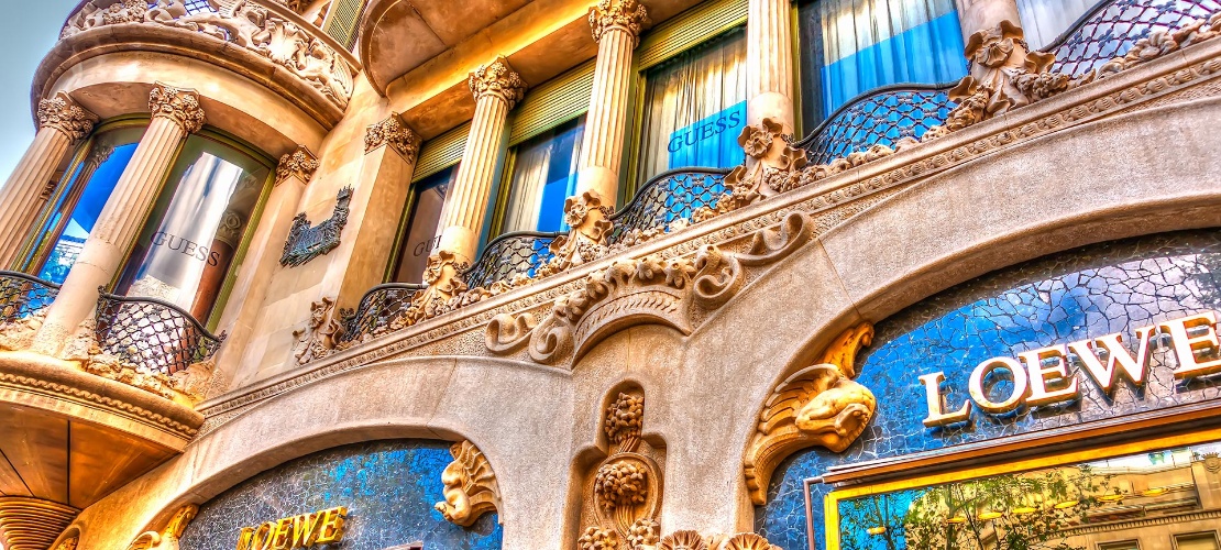 Casa Lleó Morera à Paseo de Gràcia, Barcelone