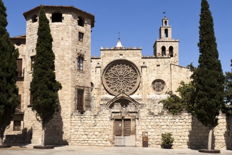 Klasztor w Sant Cugat del Vallès (prowincja Barcelona, Katalonia)