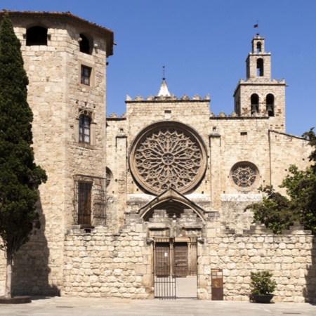 Mosteiro de Sant Cugat del Vallès (Barcelona, Catalunha)
