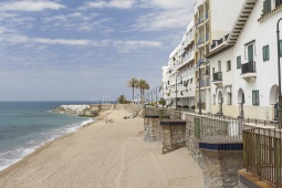 View of Sant Pol de Mar in Barcelona (Catalonia)