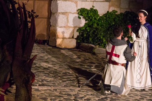 Mittelalterliche Woche von San Jorge in Montblanc (Tarragona)