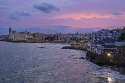 Vista de Sitges