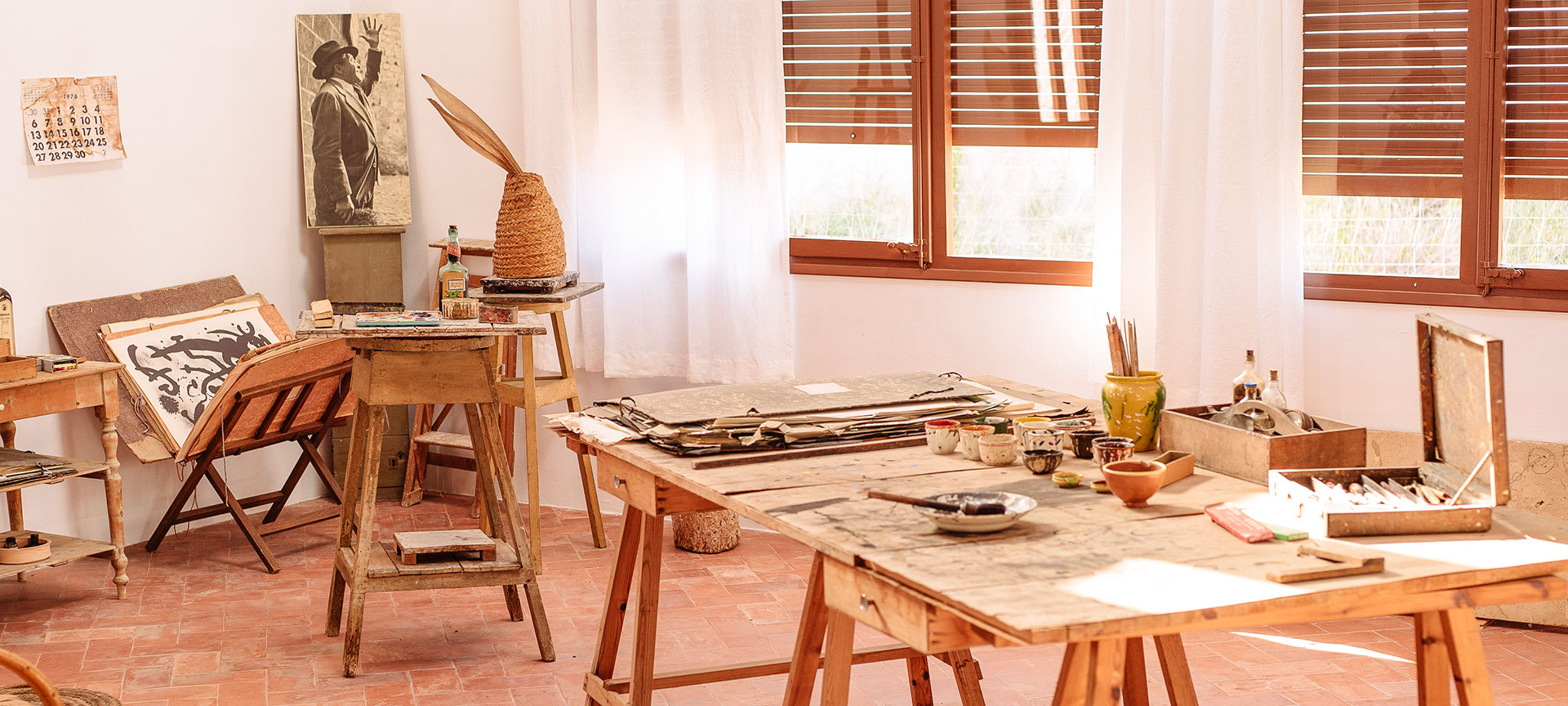 Workshop in der Stiftung Mas Miró