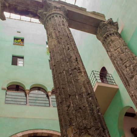 Templo de Augusto. Barcelona