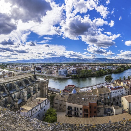 General view of Tortosa, Tarragona (Catalonia)