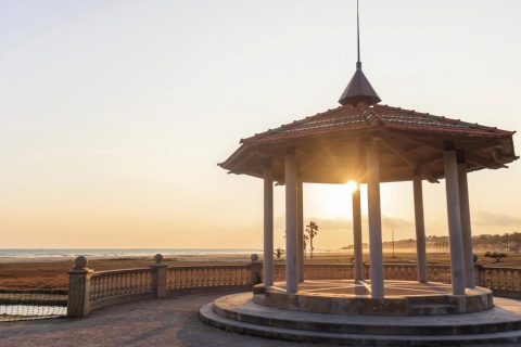 Paseo Marítimo de Vilanova i la Geltrú (Barcelona, Catalunha)