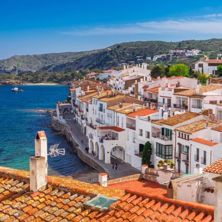 Vista de Cadaqués (Girona, Catalunha)