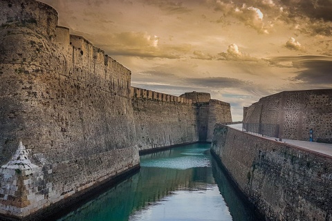 Fosso das Muralhas Reais de Ceuta