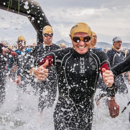 Épreuve de triathlon à Majorque