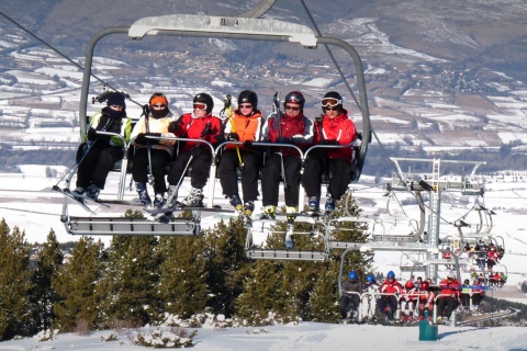 マセリャのスキー場