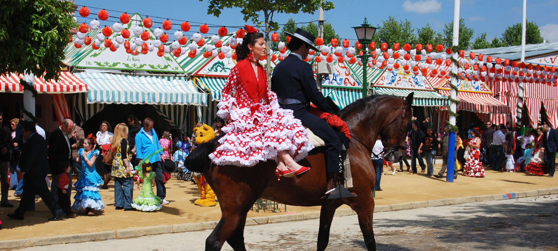 Couple at the April Fair