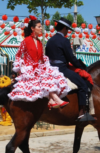 Couple at the April Fair