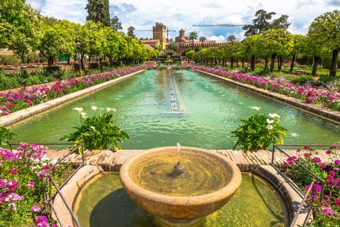 Veduta generale dei giardini dell