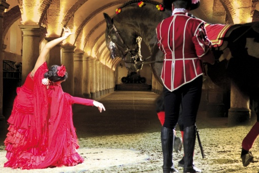 Espectáculo ecuestre permanente Pasión y duende del caballo andaluz