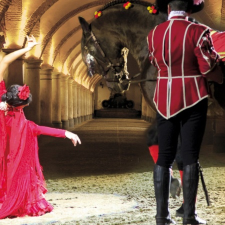 Spectacle équestre permanent « Passion et charme du cheval andalou »