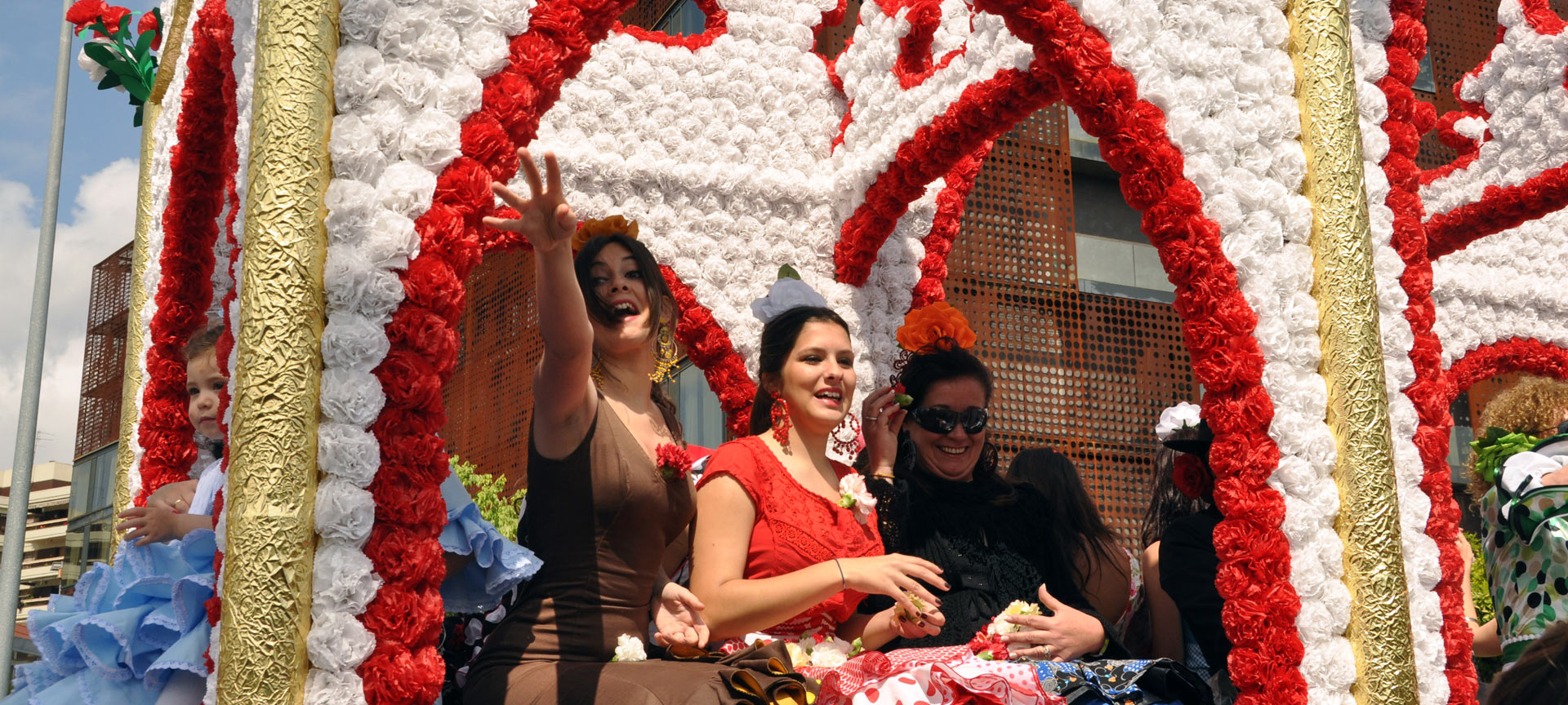 Battle of the flowers in Cordoba