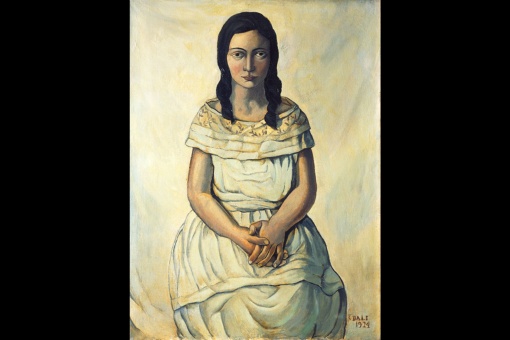 Сальвадор Дали, портрет Анны-Марии. Холст, масло, 1924 г. 102 x 76 см. Ars Casacuberta Marsans