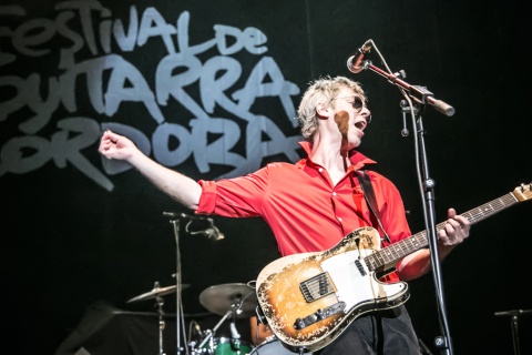 Ariel Riot at a previous edition of the Cordoba Guitar Festival