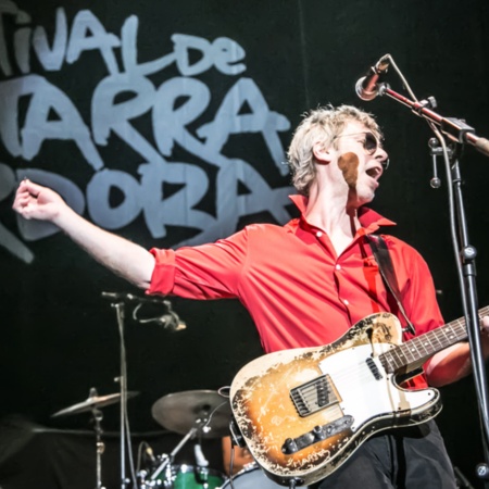 Ariel Rot auf einer vorherigen Ausgabe des Gitarrenfestivals Córdoba