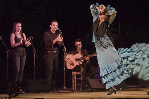 Noite branca do Flamenco de Córdova