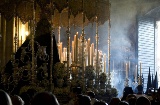 One of the processional sculptures during Easter Week in Seville