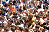 The traditional fiesta of the Cipotegato in Tarazona (Zaragoza, Aragon)