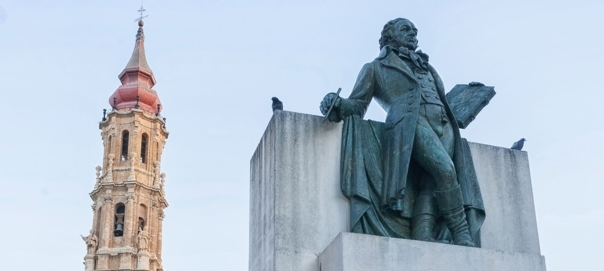 Statua di Goya a Saragozza Statua di Goya a Saragozza