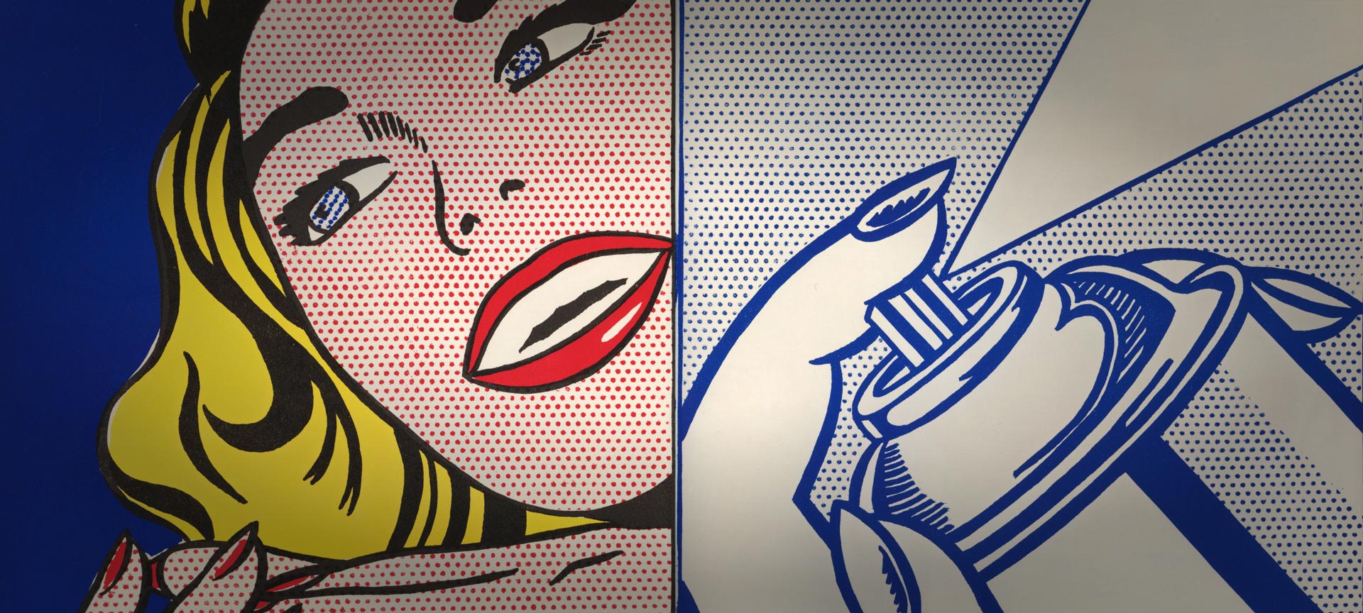 Roy Lichtenstein. GirlSpray Can from Walasse Ting. 1¢ Life, 1963 Roy Lichtenstein. GirlSpray Can from Walasse Ting. 1¢ Life, 1963