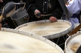 Барабанщики во время Пасхи в Теруэле (Арагон)