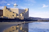 Das Alfredo Kraus-Auditorium in Las Palmas de Gran Canaria ist der Veranstaltungsort des Musikfestivals der Kanarischen Inseln