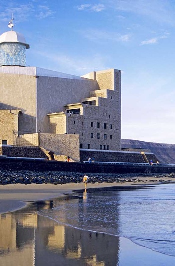 The Alfredo Kraus auditorium hosts the Canary Islands Music Festival in Las Palmas de Gran Canaria