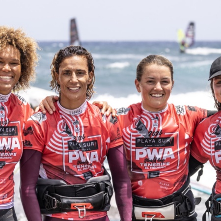 Surfisti del Grand Slam Tenerife El Médano 2025
