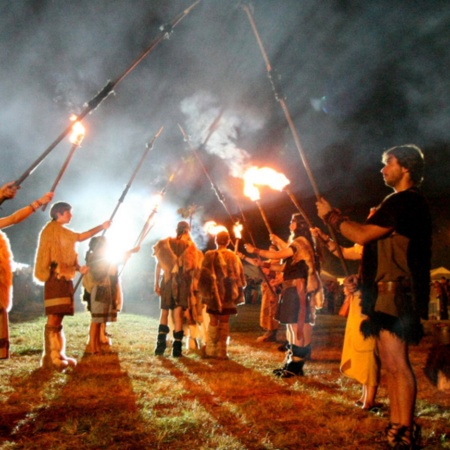 カンタブリア戦争を祝う瞬間