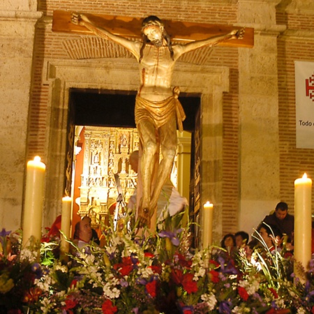 Pèlerinage du Cristo del Amor. Semaine sainte de Medina del Campo. Valladolid