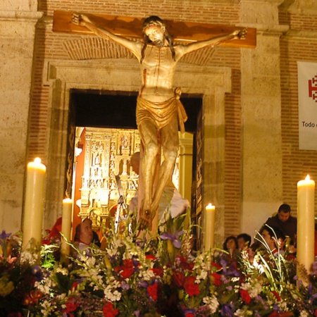 Peregrinação do Cristo del Amor. Semana Santa de Medina del Campo. Valladolid