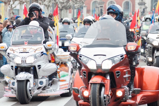 Pingüinos. Concentration hivernale internationale de motards