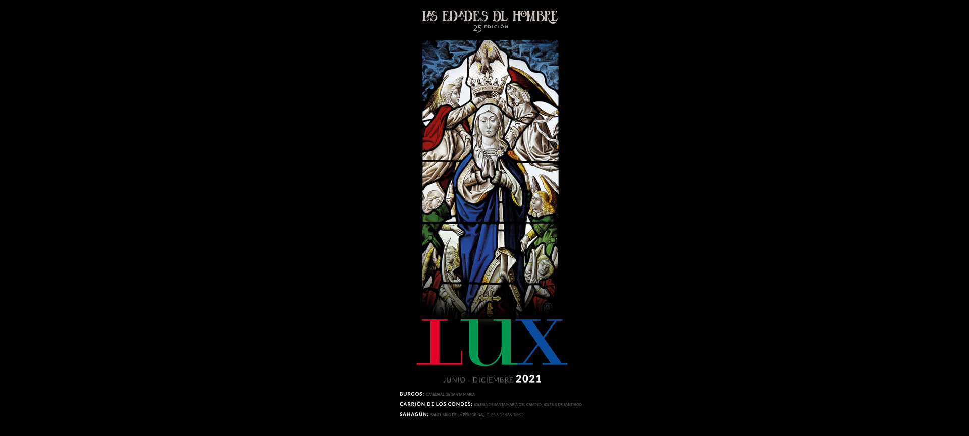 Lux poster. The Ages of Man 2021 Lux poster. The Ages of Man 2021
