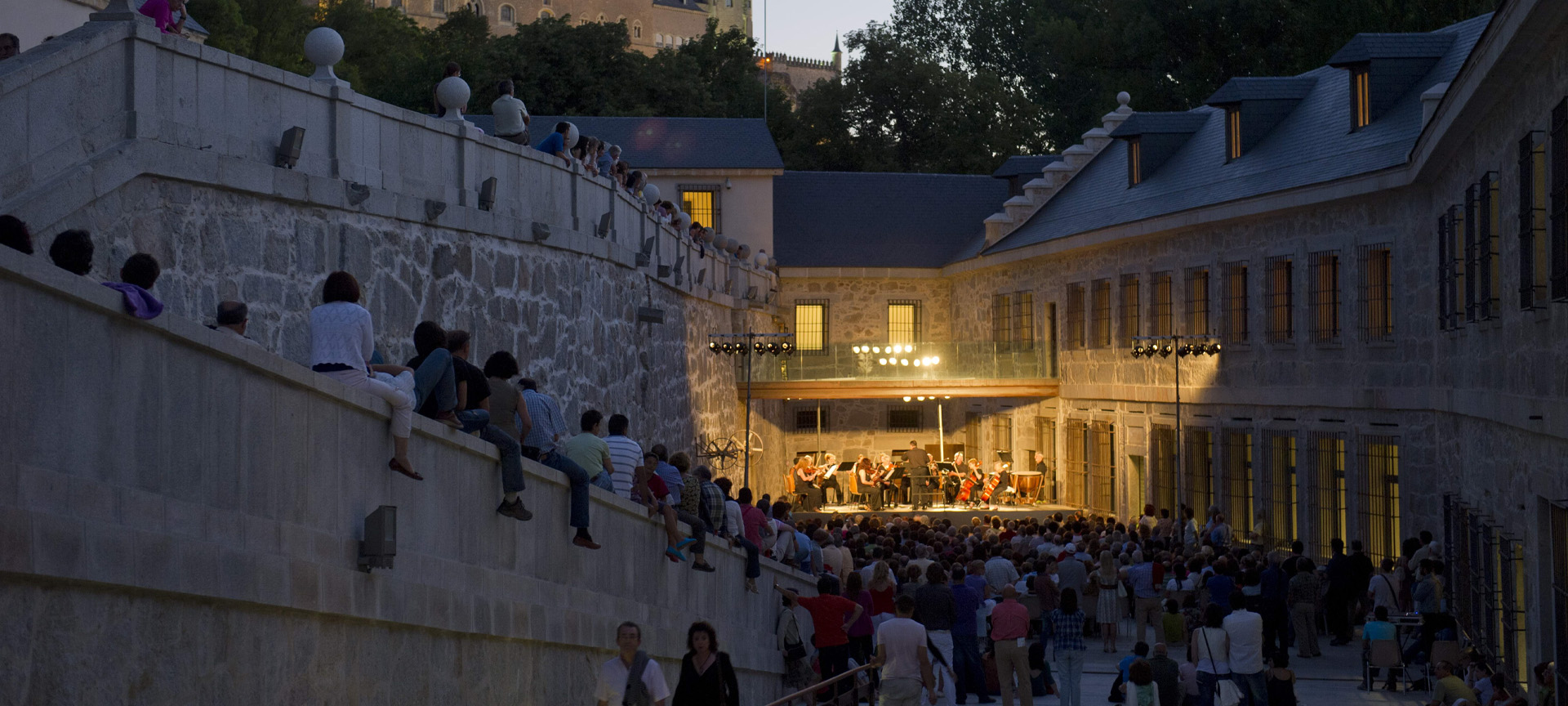 Koncert American Chamber Orchestra w Mennicy podczas minionej edycji Festiwalu Muzycznego w Segowii.