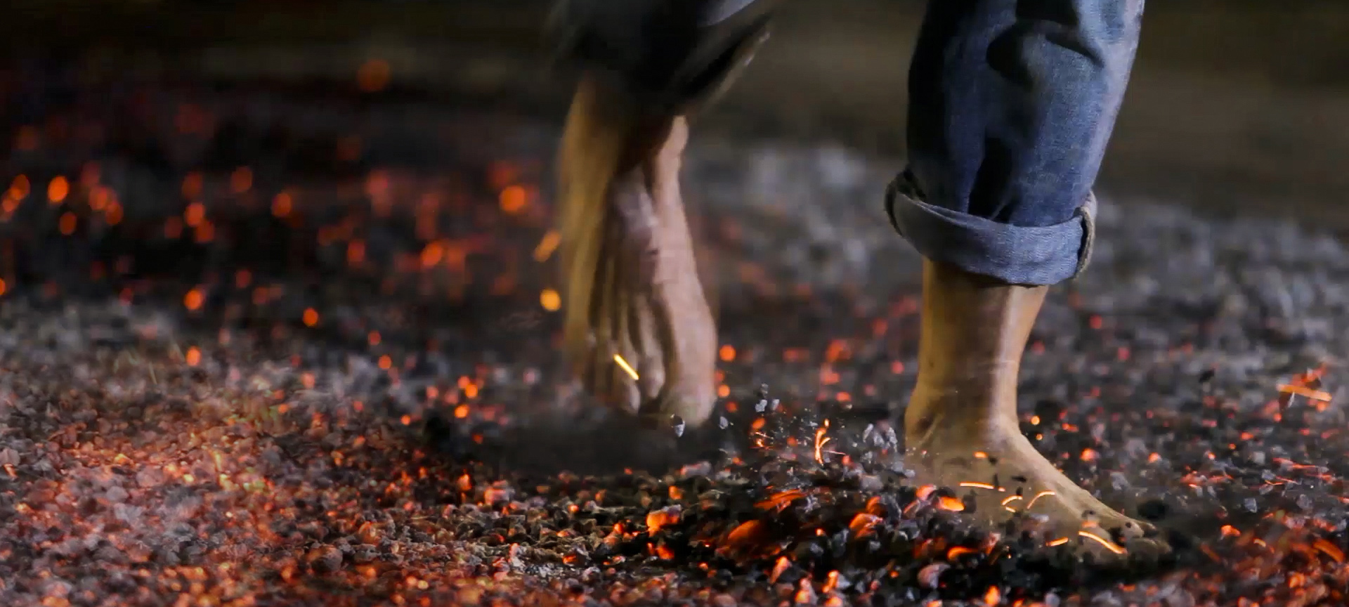 Walking over hot embers is a tradition at the Paso del Fuego Festival in San Pedro Manrique, Soria (Castilla y León) Walking over hot embers is a tradition at the Paso del Fuego Festival in San Pedro Manrique, Soria (Castilla y León)
