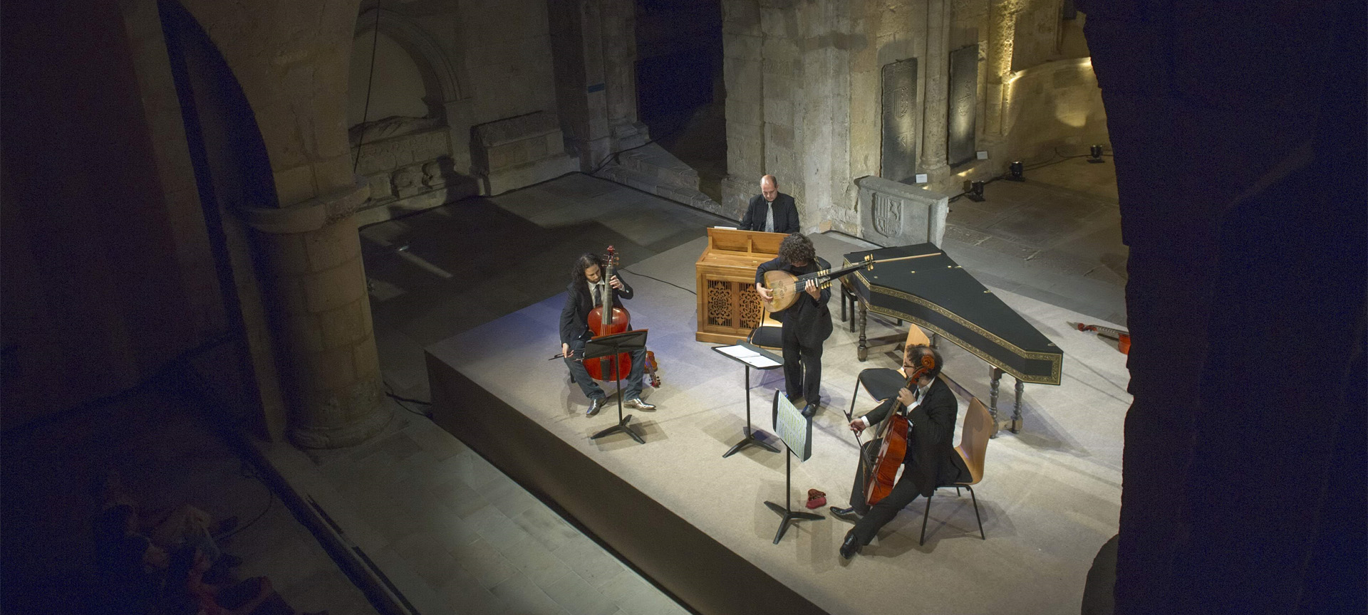 Un concert lors de la Semaine de la musique de chambre de Ségovie Un concert lors de la Semaine de la musique de chambre de Ségovie