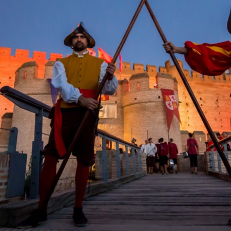 Renaissance Week in Medina del Campo. Winning photograph in the 2014 photographic competition. Loan.