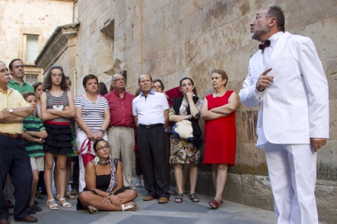 Dramatisierte Besichtigung der Altstadt von Salamanca