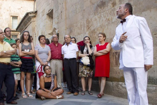 Dramatisierte Besichtigung der Altstadt von Salamanca