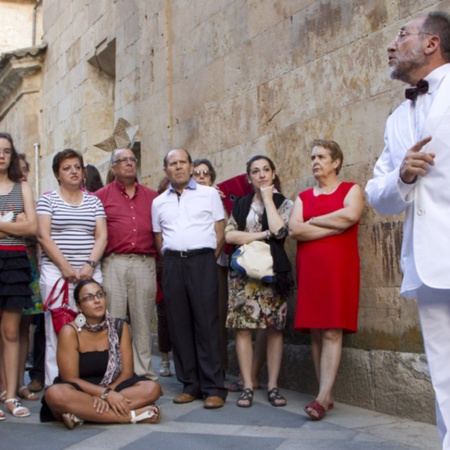 Dramatisierte Besichtigung der Altstadt von Salamanca